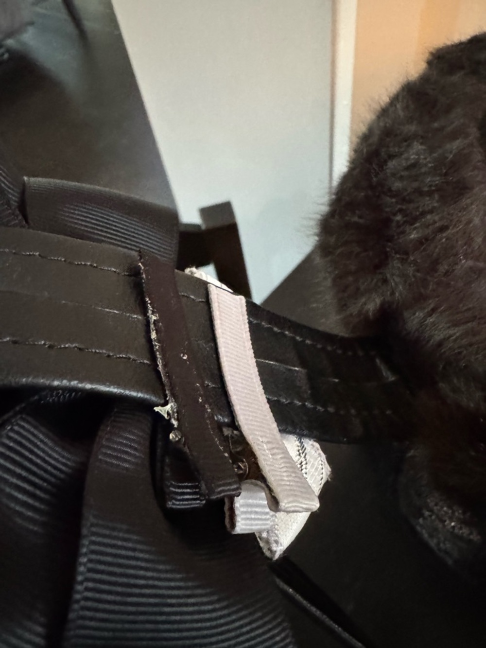 Custom Handmade Black Small Pet Carrier w/Rhinestones - Picture 8 of 16
